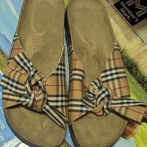 Plaid Women's Sandals